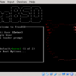 Image of FreeBSD boot schreen