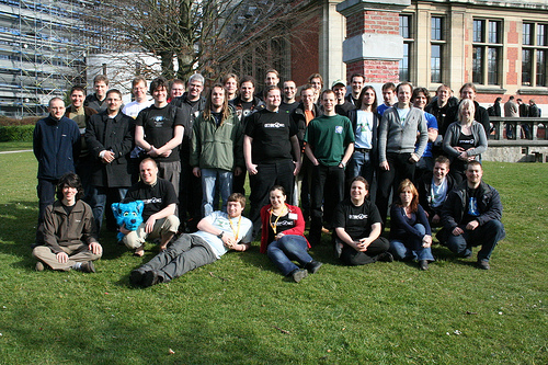 KDE Group photo, FOSDEM 2008