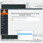 Screenshot of Calamares in Manjaro