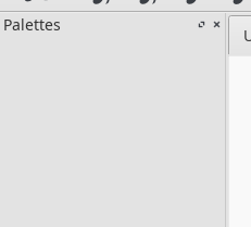 Musescore Palette is Empty