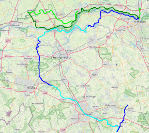 OpenStreetMap: Bicycle map of my vacation