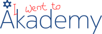 Akademy Logo with added scrawl 'I went to'