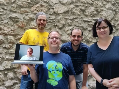 KDE e.V. board group photo